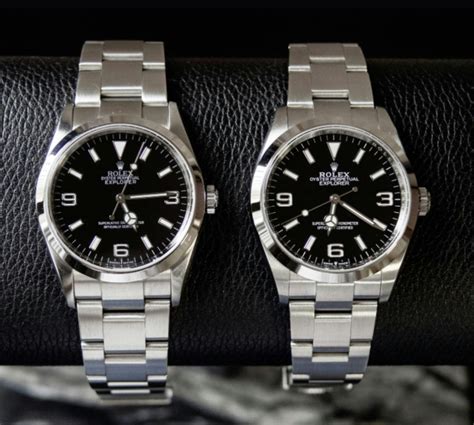 new rolex explorer 124270|Rolex 114270 vs 124270.